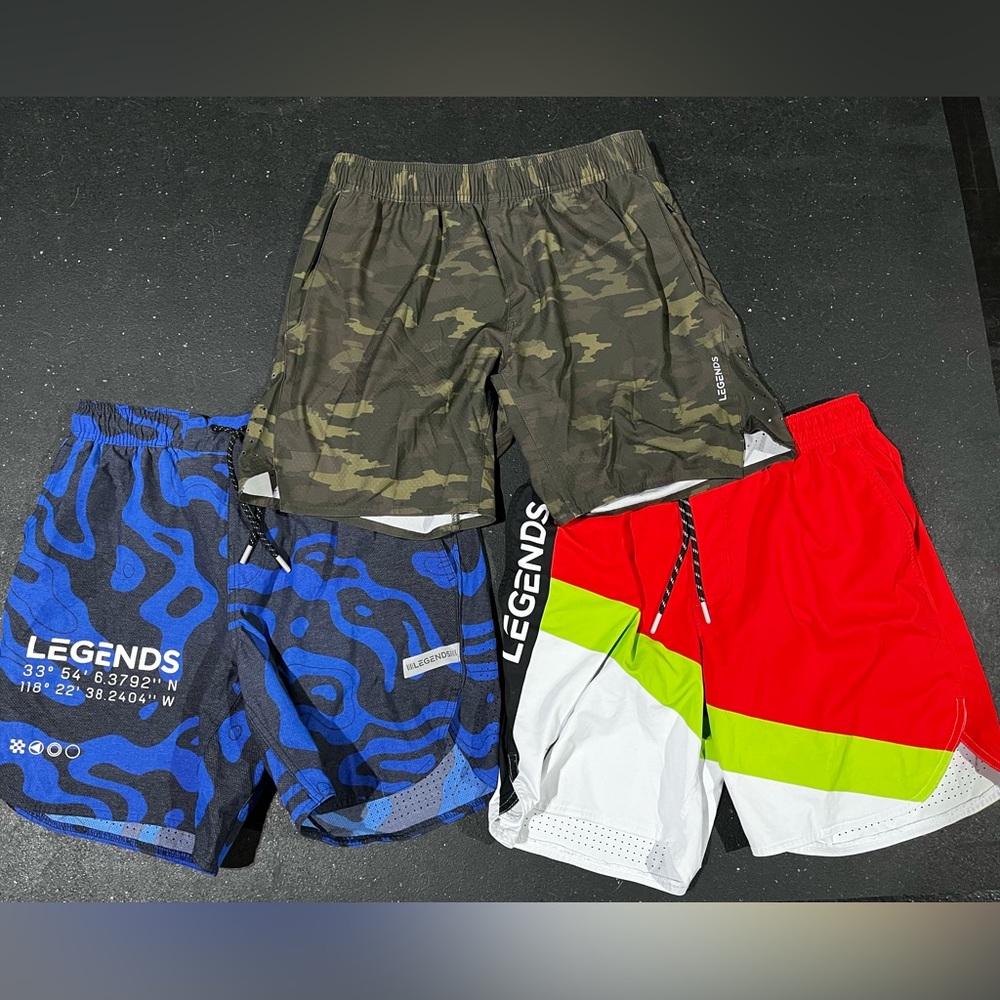 Legends Luka / Relay Athletic Shorts Bundle - Medium